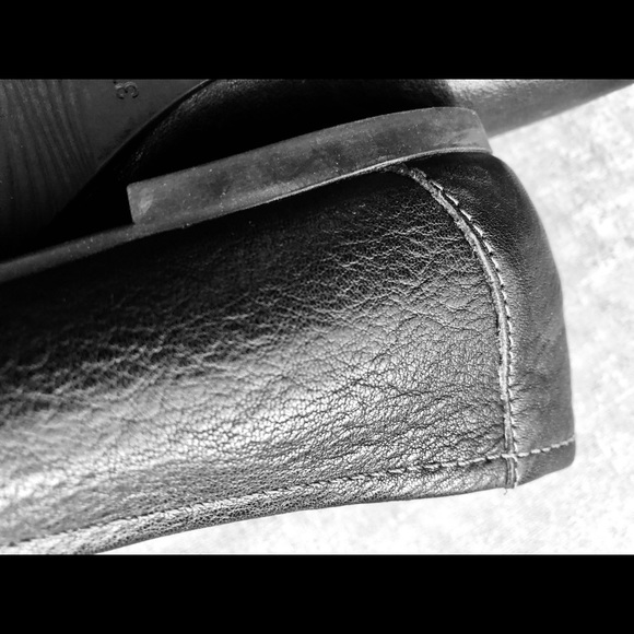 New Ecco Black Penny Loafers size 37 US 6 - Picture 3 of 6